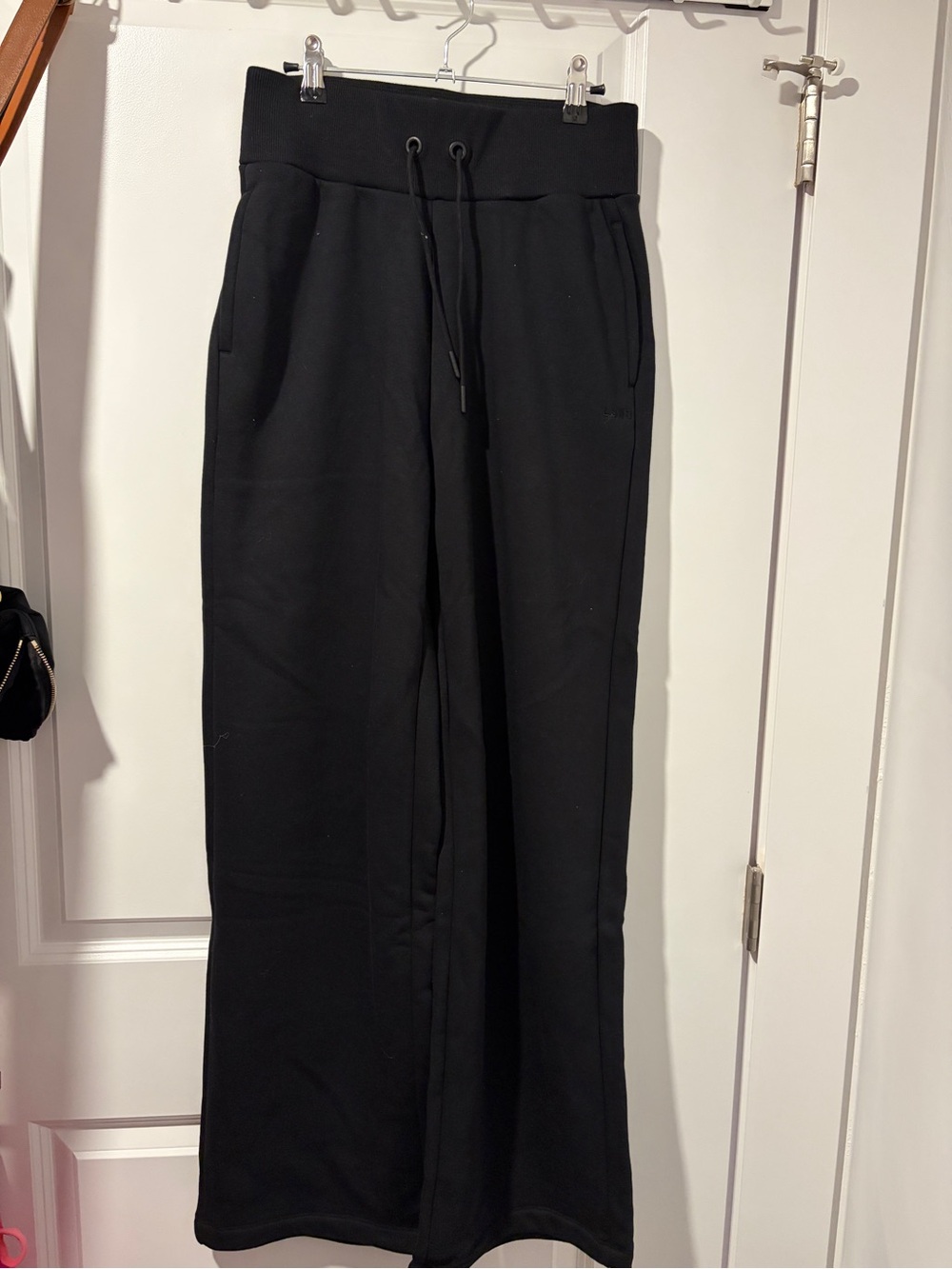 LSKD Go-To Wide Leg Track Pant Tall - Black